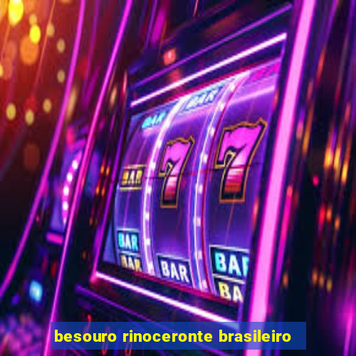 besouro rinoceronte brasileiro